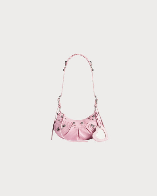 BALENCIAGA (W) Le Cagole Shoulder Bag (Black/XS/3 Colors)