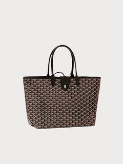 GOYARD Saint Louis Bag Goyardine Canvas & Calfskin(PM/Many) - LONDONKELLY 英國名牌代購