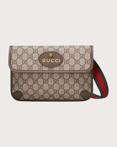GUCCI Men's Neo Vintage GG Supreme Belt Bag | 古馳 男仕腰包 (啡色)