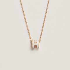 HERMES Gold Mini Pop H Necklace | 愛馬仕 頸鏈 (迷你/多色) - LondonKelly 英國名牌代購