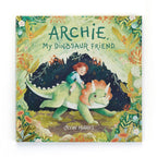JELLYCAT Archie, My Dinosaur Friend Book | 阿奇,我的恐龍朋友圖書 - LondonKelly 英國名牌代購