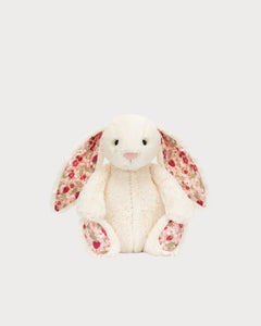 JELLYCAT Blossom Cream Bunny 'Berry' | 花朵奶油兔子“漿果” (白色) - LondonKelly 英國名牌代購