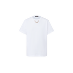 LOUIS VUITTON 1AFDKP Chain Detail T-Shirt | 路易威登 短袖上衣 (白色) - LondonKelly 英國名牌代購