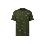 LOUIS VUITTON 1AGJYR Men's Jacquard Cotton T-Shirt | 路易威登 男仕上衣 (綠色) - LondonKelly 英國名牌代購