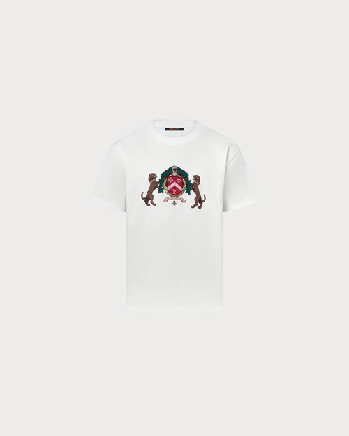 LOUIS VUITTON 1AGJZO Embellished Cotton T-Shirt | 路易威登 短袖上衣 (白色) - LondonKelly 英國名牌代購
