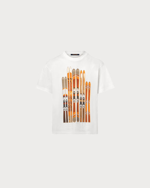 LOUIS VUITTON 1AGK29 Printed Cotton T-Shirt | 路易威登 男仕上衣 (白色) - LondonKelly 英國名牌代購