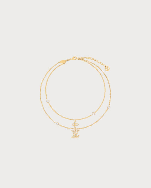 LOUIS VUITTON M01845 Lady LV Necklace | 路易威登 頸鏈 (金色)