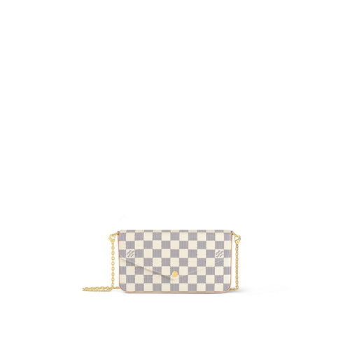 LOUIS VUITTON N40491 Felicie Pochette | 路易威登 銀包連鏈帶 (多色) - LondonKelly 英國名牌代購