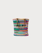 MIU MIU Crochet Tote Bag | 繆繆 草編袋 (彩色) - LondonKelly 英國名牌代購