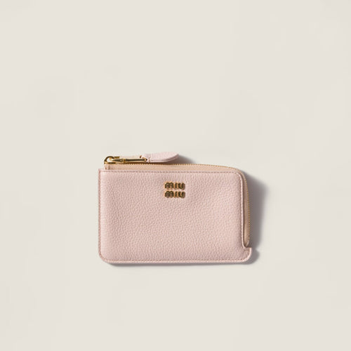 MIU MIU Leather Pouch Card Holder | 繆繆 卡套 (多色) - LondonKelly 英國名牌代購