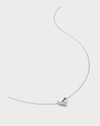 MONICA VINADER Heart - Charm Sterling - Silver Pendant Necklace | 頸鏈 (銀色) - LondonKelly 英國名牌代購