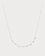 PERSEE White Gold and Diamond Danae Necklace | 白金鑽石頸鏈 (白金款) - LondonKelly 英國名牌代購