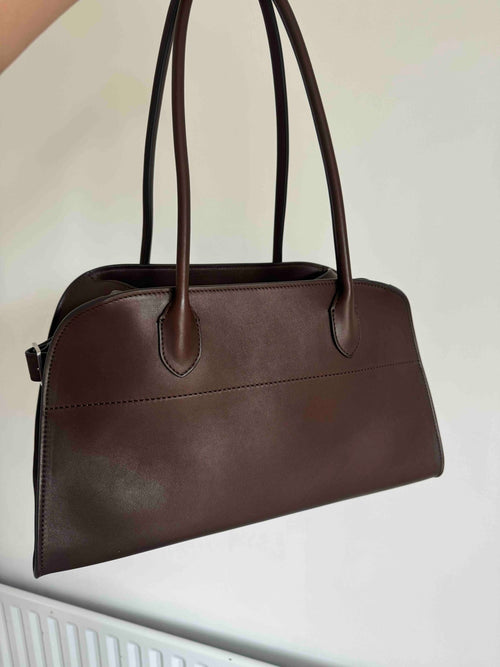 THE ROW Soft Margaux 12 Bag Nappa Leather(2 Colors) - LONDONKELLY 英國名牌代購