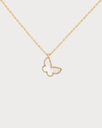 VAN CLEEF & ARPELS Sweet Butterflies Pendant | 梵克雅寶 蝴蝶吊墜 (黃金色) - LONDONKELLY 英國名牌代購