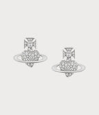 VIVIENNE WESTWOOD Agnatha Earrings | 西太后 耳環 (銀色) - LONDONKELLY 英國名牌代購
