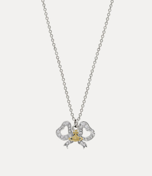 VIVIENNE WESTWOOD Rigoberta Pendant Necklace | 西太后 頸鏈 (銀色) - LondonKelly 英國名牌代購