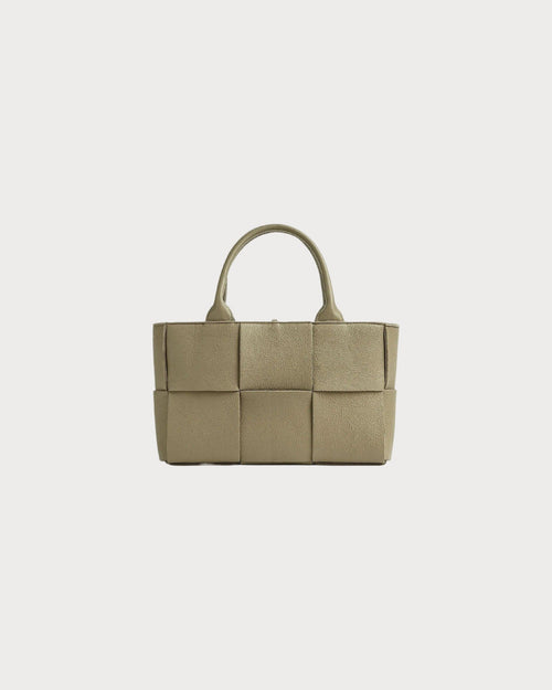 BOTTEGA VENETA Mini Acro Tote Bag | 葆蝶家 手提袋 (迷你/Travertine)