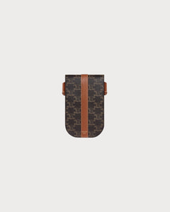 CELINE Triomphe Canvas Phone Pouch | 賽琳 電話套 (老花/多色) - LondonKelly 英國名牌代購