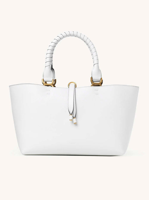 CHLOE Marcie Small Tote Bag | 蔻依 手提袋 (細碼/White)