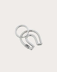 HERMES Fer a Cheval Key Ring | 愛馬仕 鎖匙扣 (Black)