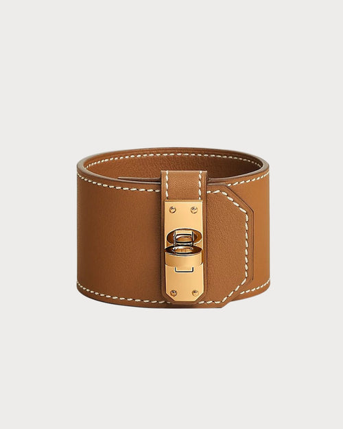 HERMES Large Kelly Twist Bracelet | 愛馬仕 手帶 (Gold)