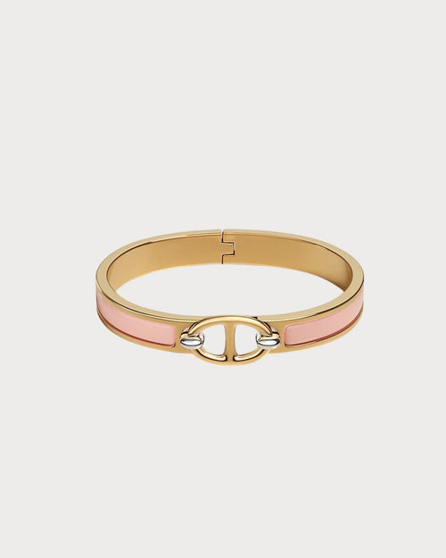 HERMES Mini Clic Chaine d'Ancre Bracelet | 愛馬仕 金色手鐲 (迷你/Rose)