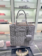 MIU MIU Shopping Tote Bag | 繆繆 手提袋 (藍色)