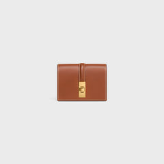 CELINE 16 Card Holder with Flap | Celine card holder wallet (multi-color)