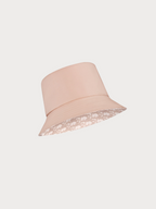 CHRISTIAN DIOR Teddy-D Reversible Small Brim Bucket Hat(Rose)