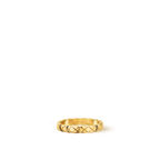 CHANEL J11794 Coco Crush Ring Quilted Motif 18K Yellow Gold | 香奈兒 戒指 (金色)