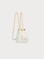 CHRISTIAN DIOR Dior Caro Multicarry Backpack with Chain(Small/2 Colors)