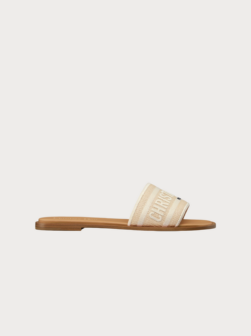 CHRISTIAN DIOR Dioriviera Dway Slide(Natural)