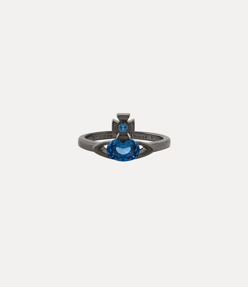 VIVIENNE WESTWOOD Allie Ring | 西太后 戒指 (藍色)