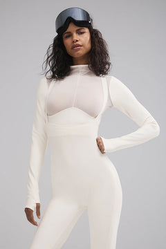 ALO YOGA Airlift Winter Warm Mesh Ski Time Long Sleeve | 冬季保暖上衣 (多色)