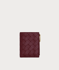 BOTTEGA VENETA Intrecciato Small Bi-Fold Wallet(Many Colors)