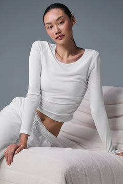 ALO YOGA Gather Long Sleeve | 長袖上衣 (多色)