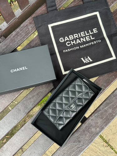 CHANEL AP0241 Classic Long Wallet | 香奈兒 經典長銀包 (黑色) Black