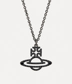 VIVIENNE WESTWOOD Man Trudy Pendant Necklace Black | 西太后 頸鏈 (黑色)