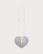 ALAIA Le Coeur Bag In Perforated Leather(White) - LONDONKELLY 英國名牌代購