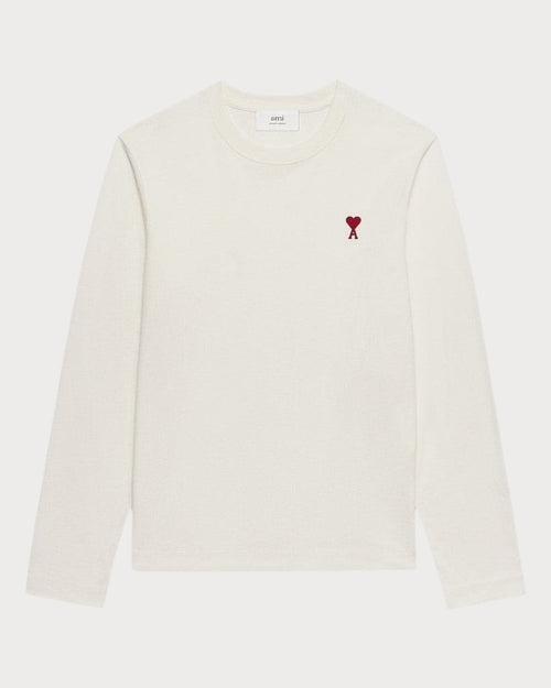 AMI PARIS(M) Long Sleeves Ami De Coeur T-Shirt Cotton(2 Colors) - LONDONKELLY 英國名牌代購