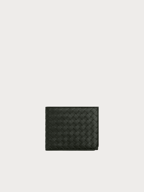 BOTTEGA VENETA (M) Intrecciato Piccolo Bi-Fold Wallet Calfskin(3 Colors) - LONDONKELLY 英國名牌代購