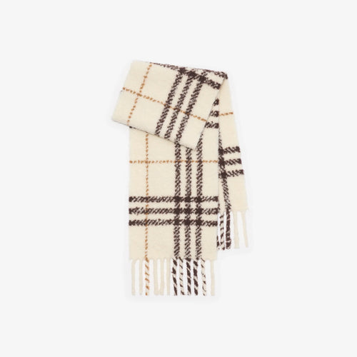 BURBERRY Check Alpaca Wool Blend Boucle Scarf | 博柏利 頸巾 (多色) - LondonKelly 英國名牌代購