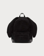 BURBERRY Men's Rabbit Detail Fleece Backpack | 博柏利 男仕背囊 (黑色) - LONDONKELLY 英國名牌代購
