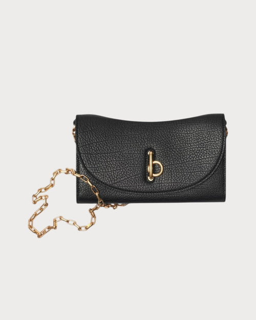 BURBERRY Rocking Horse Chain Strap Wallet Black | 博柏利 銀包連鏈帶 (黑色) - LONDONKELLY 英國名牌代購
