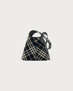 BURBERRY Small Check Shoulder Bag Black | 博柏利 手袋 (細碼/黑色) - LONDONKELLY 英國名牌代購