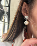 CHANEL A36138 Iconic Pearl Earrings(Gold) - LONDONKELLY 英國名牌代購