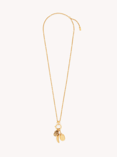 CHLOE Charms Pendant Necklace | 蔻依 頸鏈 (金色) - LondonKelly 英國名牌代購