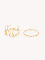 CHLOE The Iconic Bracelet Set | 手鐲一套兩個 (金色) - LondonKelly 英國名牌代購
