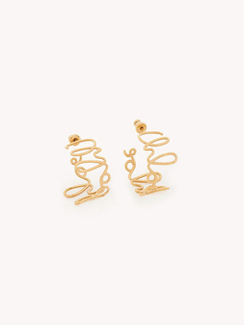 CHLOE The Iconic Hoop Earrings | 蔻依 耳環 (金色) - LondonKelly 英國名牌代購