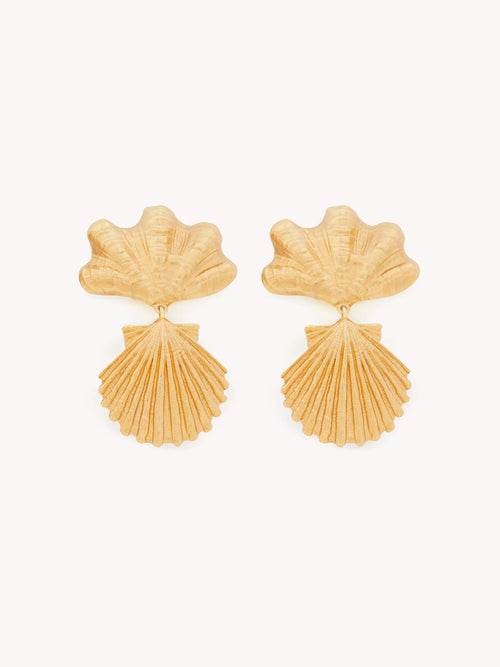 CHLOE The Shells Earrings | 蔻依 耳環 (金色) - LondonKelly 英國名牌代購